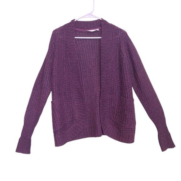 RD Style Sweaters - RD style Cotton Blend Chunky Cable Knit Open Front Cardigan NWOT Size XS